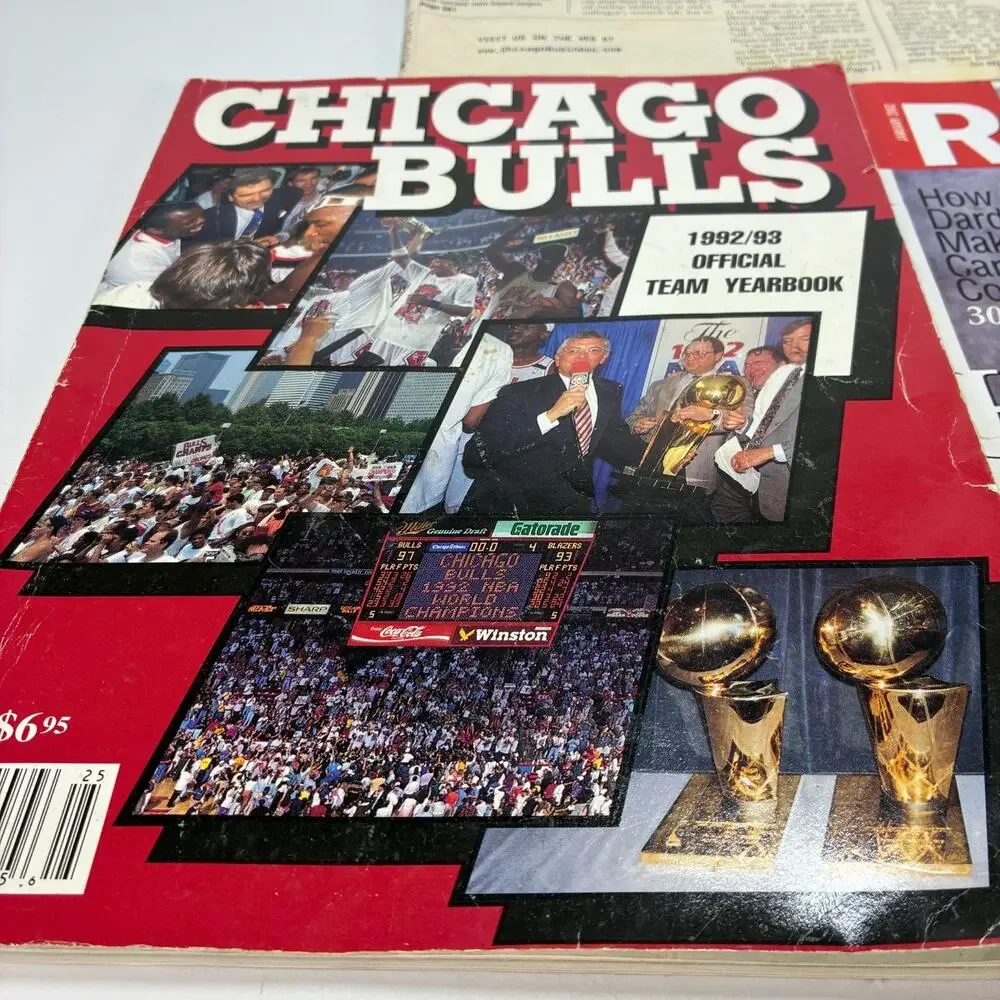 Vintage Michael Jordan Chicago Bulls Publications Magazines Business Newspaper